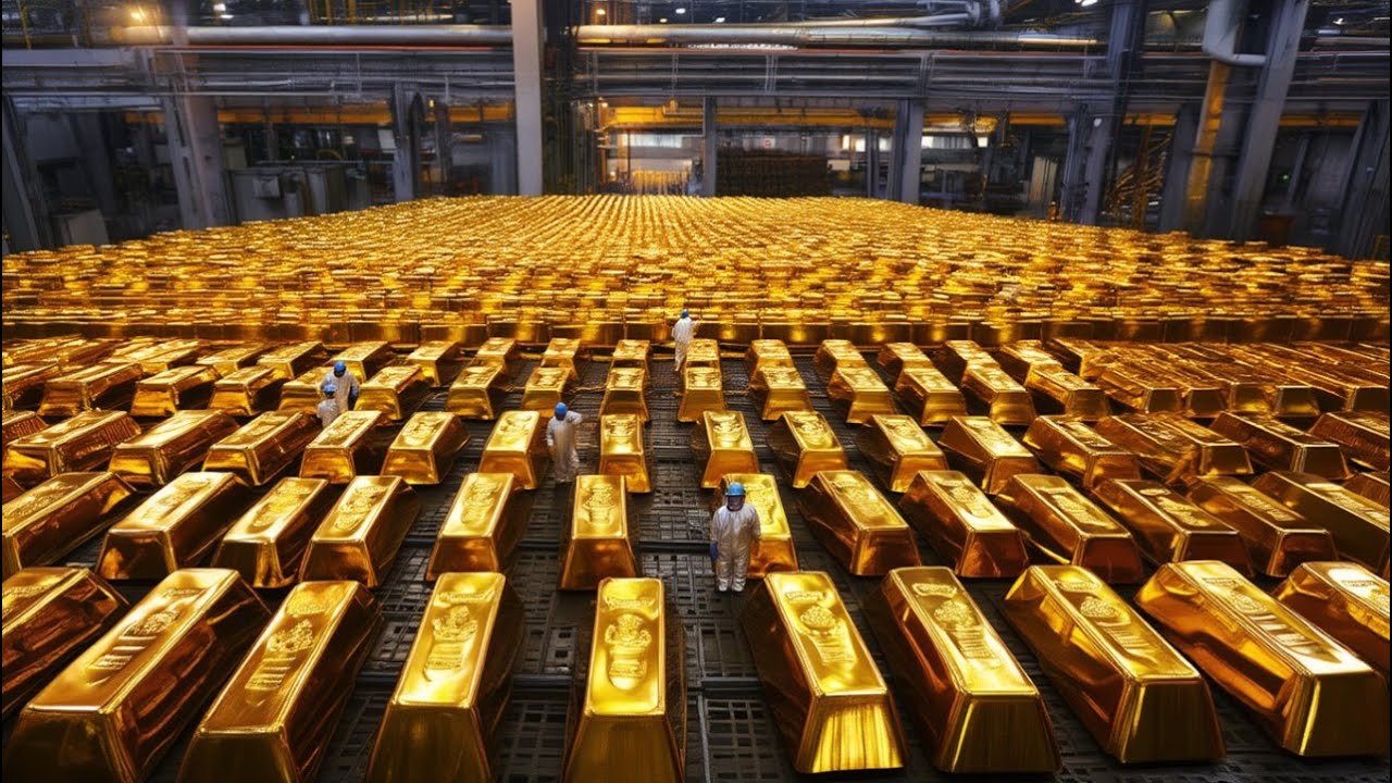 Inside a Gold Refinery: From Raw Ore to Pure Gold Bars