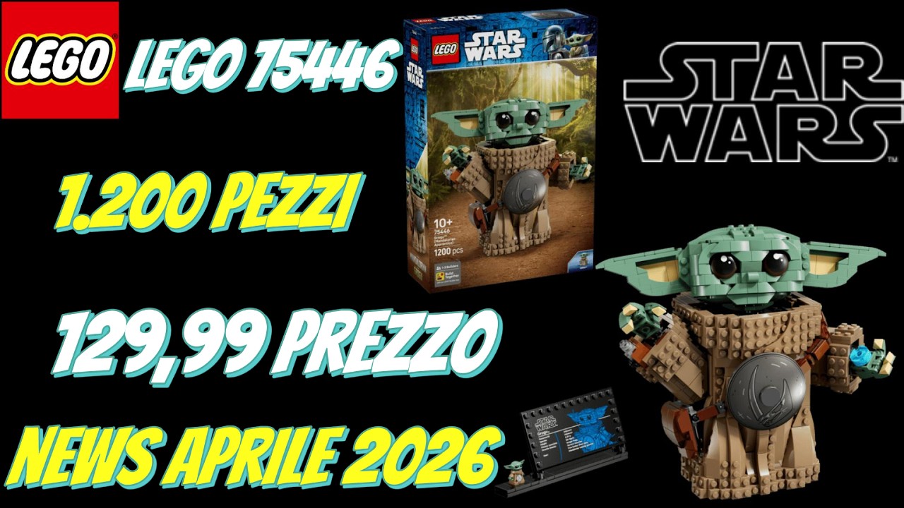 NEWS Recensione Lego 75446 Star Wars - Grogu (Apprendista Mandaloriano)