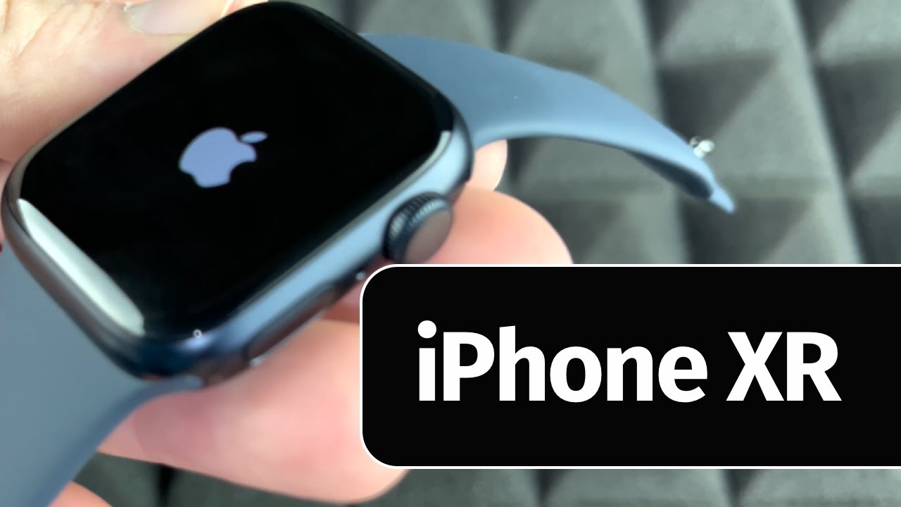 Настройте и подключите Apple Watch к iPhone XR