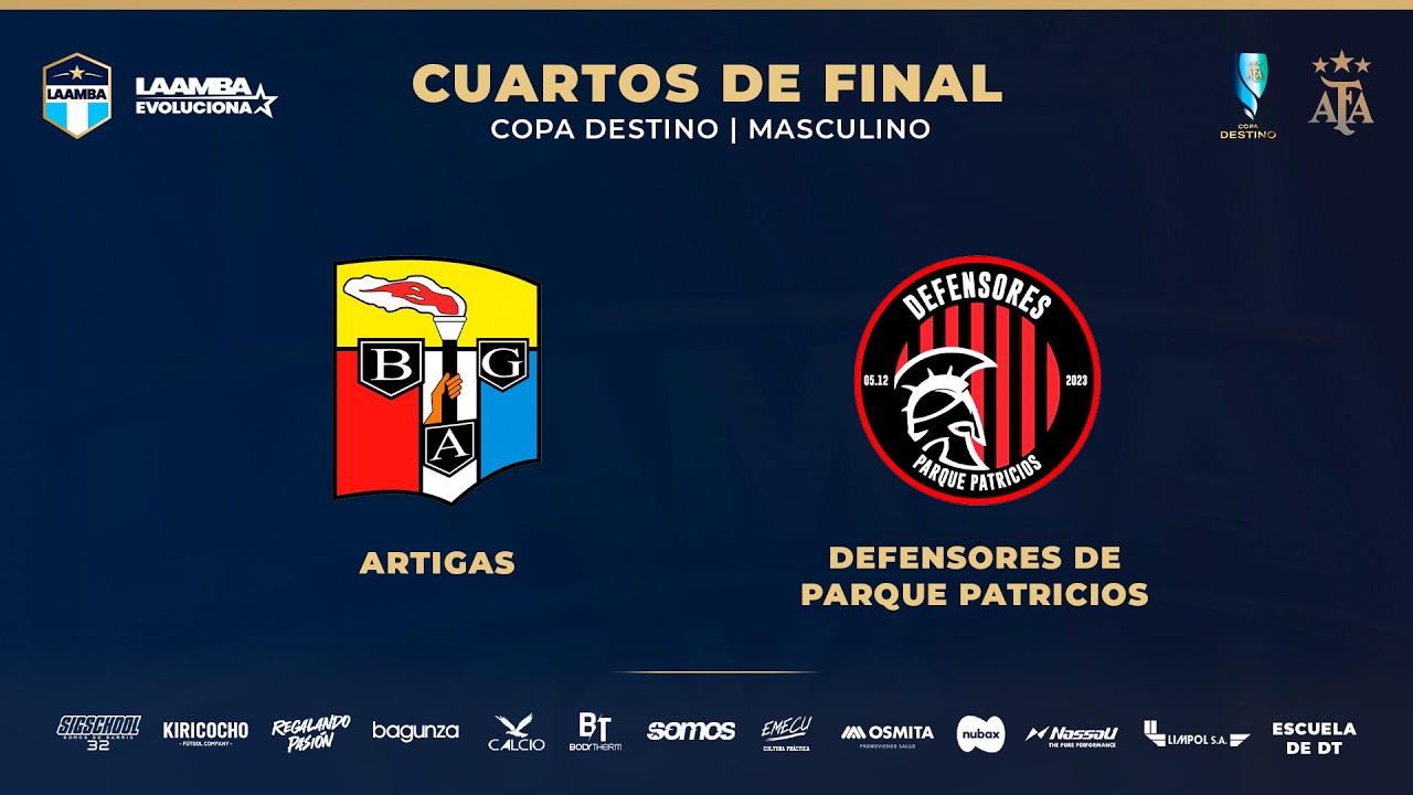 COPA DESTINO: ARTIGAS  vs. DEF. PARQUE PATRICIOS (Masculino) - LAAMBA / AFA - Futsal Argentino