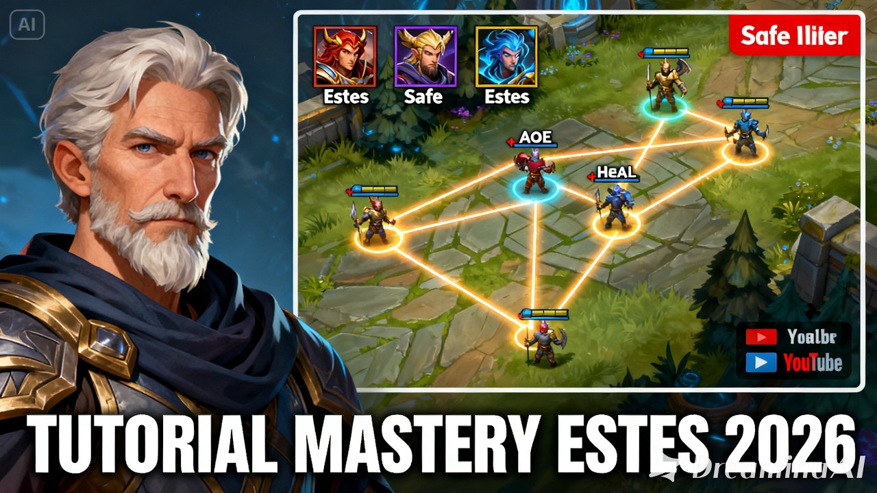 Tips & Tricks AoE Heal Tim   Estes Hero Support Paling Tangguh 2026