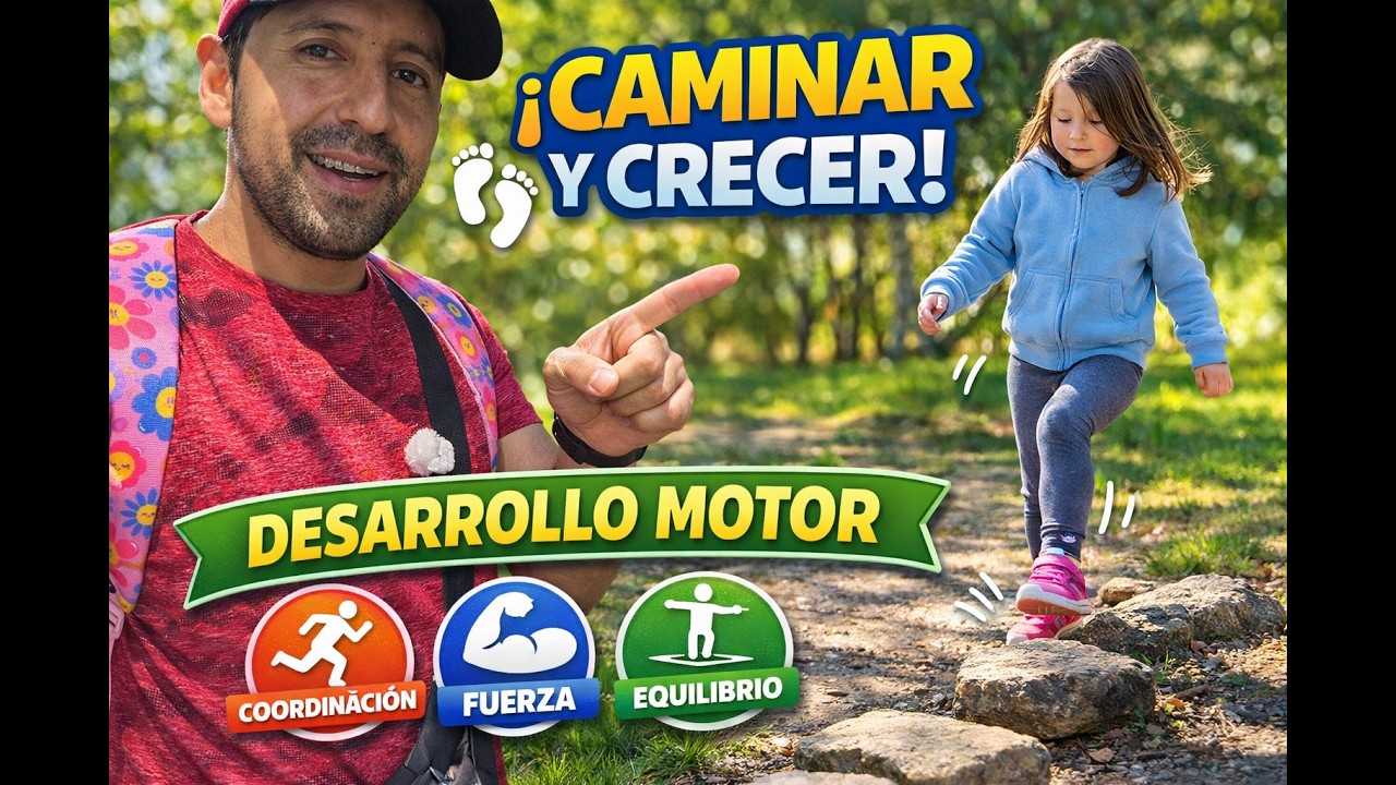 Día de caminata: La importancia en el desarrollo psicomotor