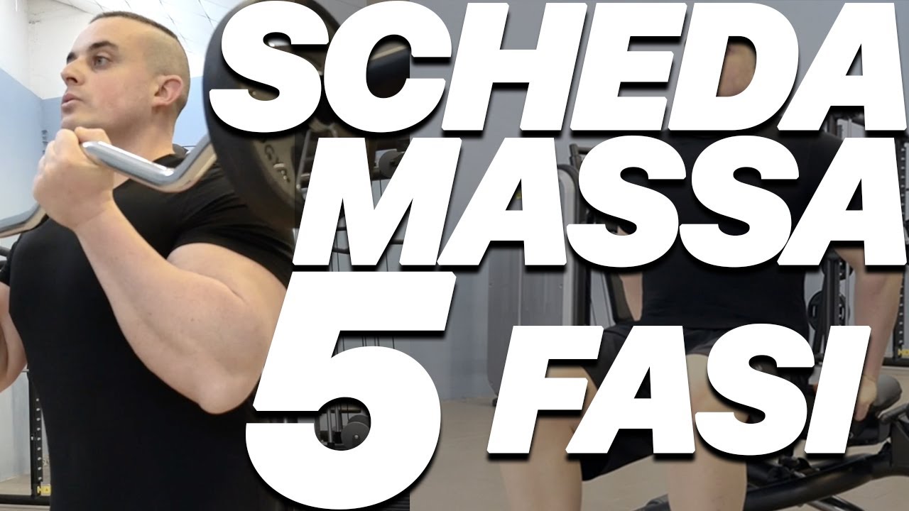 Massa Muscolare: 3x12, 5x8 e Piramidale per Avere Più Muscoli (5 Fasi)