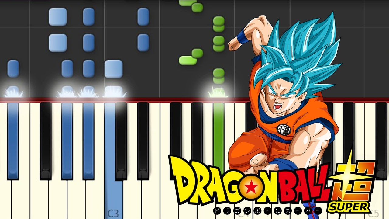Dragon Ball Super / Opening 2 / Piano Tutorial / Notas Musicales