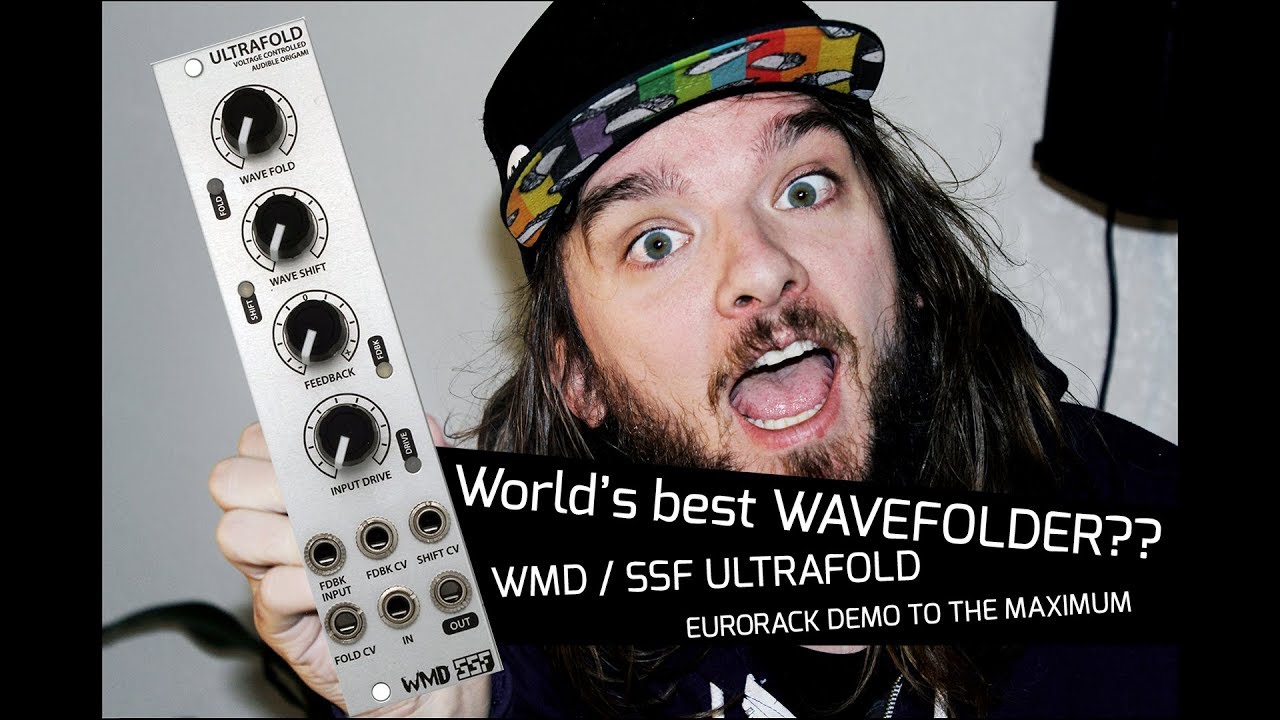 WMD/SSF ULTRAFOLD Eurorack SOUND DEMO no talking!