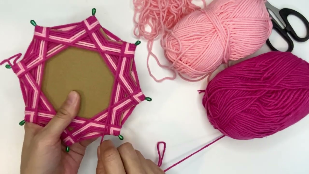繞線曼陀羅 6 weaving mandala6