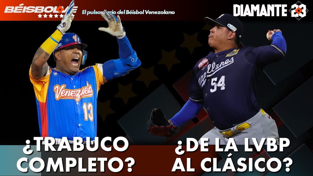 VENEZUELA Así es el roster para el Clásico Mundial de Béisbol 2026. Pitcheo de la LVBP | DIAMANTE 23