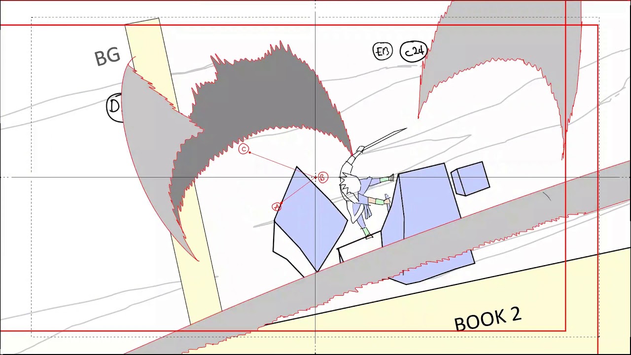 Sakuga Layout Animation