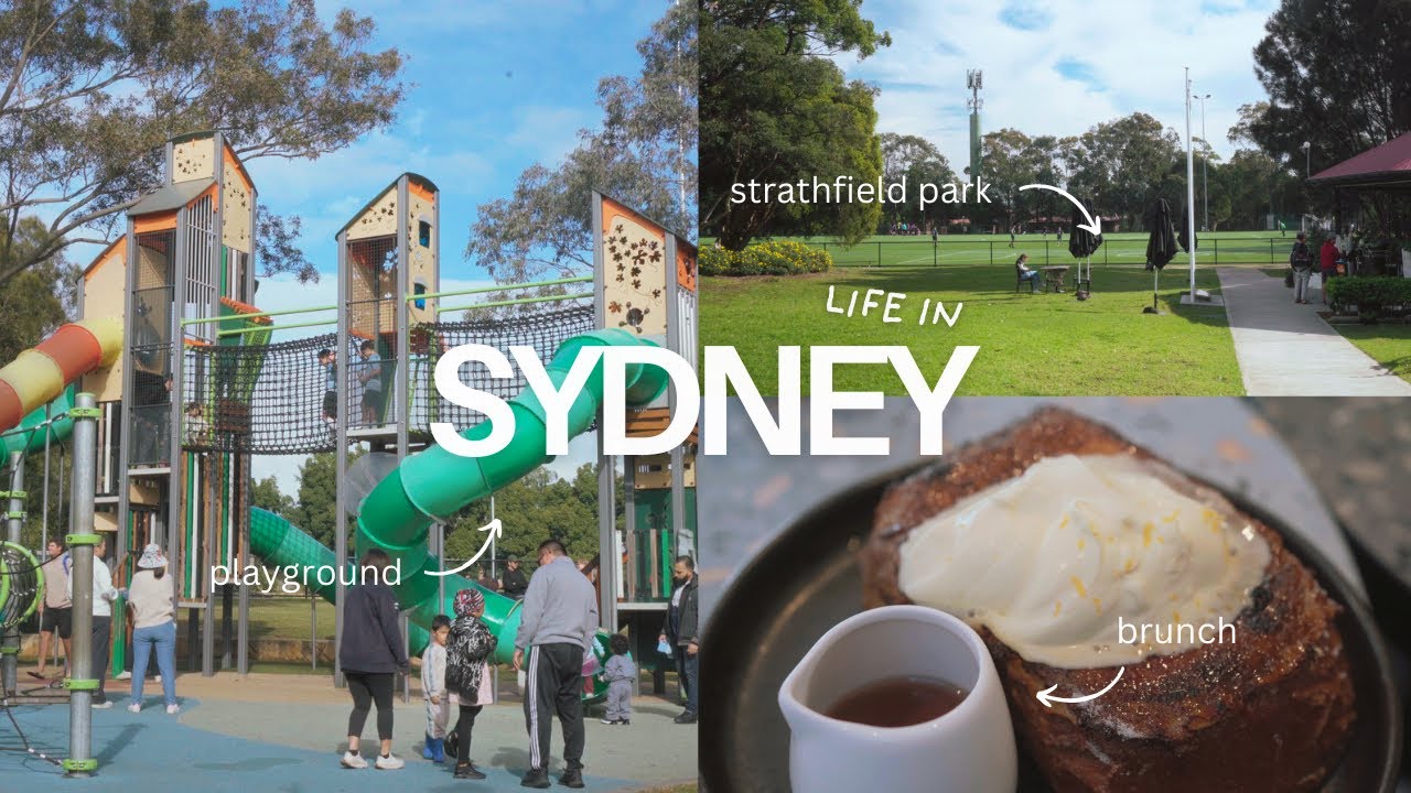 Sydney Vlog | Family Day Out in Strathfield | Playground, Brunch & Wagyu Shop