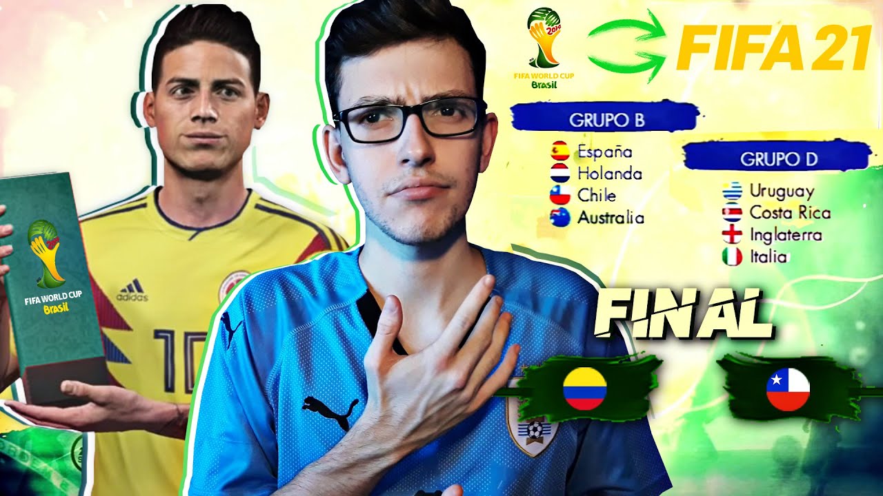 Vuelvo a SIMULAR el MUNDIAL de BRASIL 2014 pero en 2021 y esto cambió.. (FIFA 21)