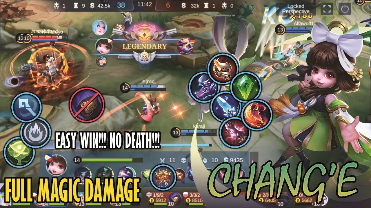CHANG'E Easy Win!!! MVP!!! Legendary!!! No Death - 02