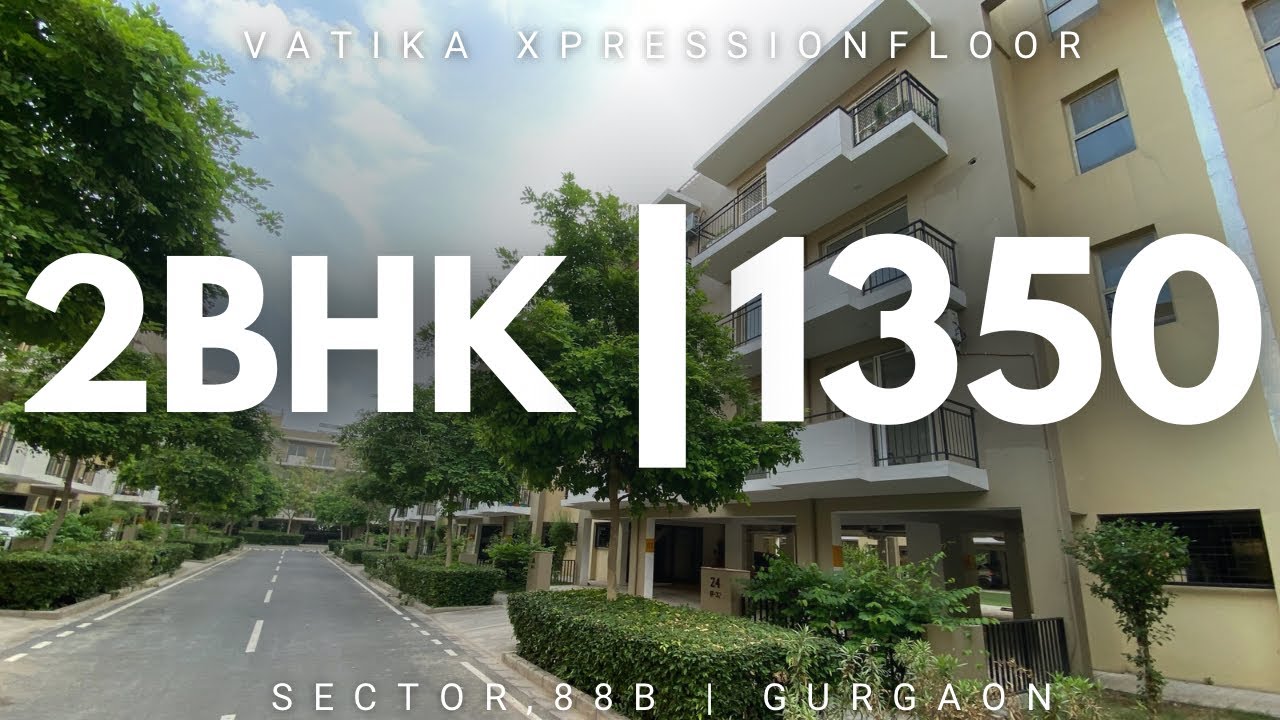 Vatika Xpressions Sector 88B | 2&3BHK Independent Floors for Rent | GGN Dwarka Expressway 7351562133