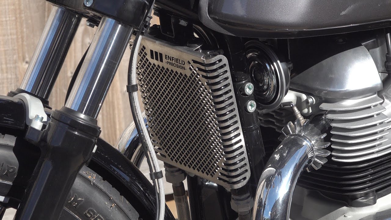 Royal Enfield Interceptor 650/Continental GT 650. street metal Oil cooler Mod for optimal cooling?