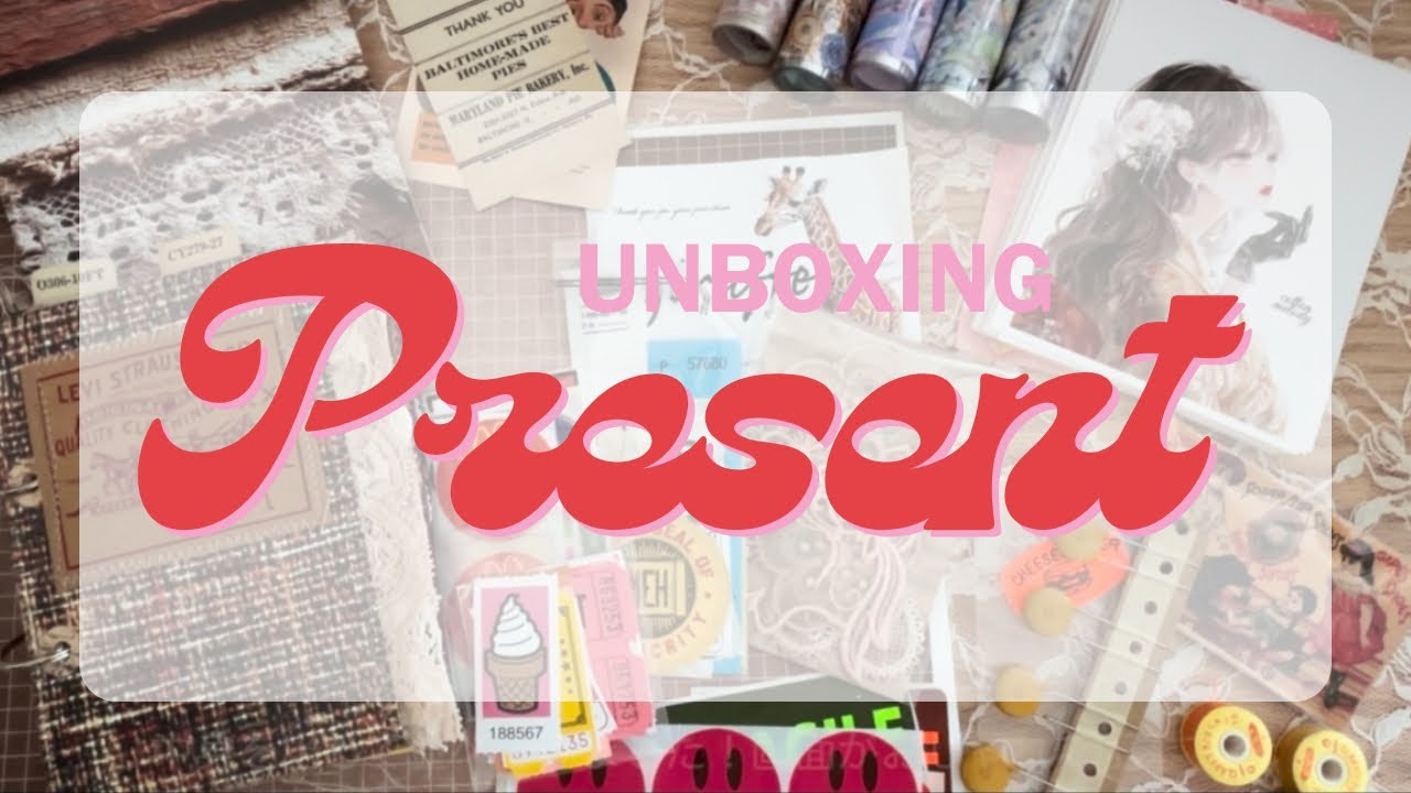 【unboxing present♡】12月プレゼント企画当選品のご紹介💕