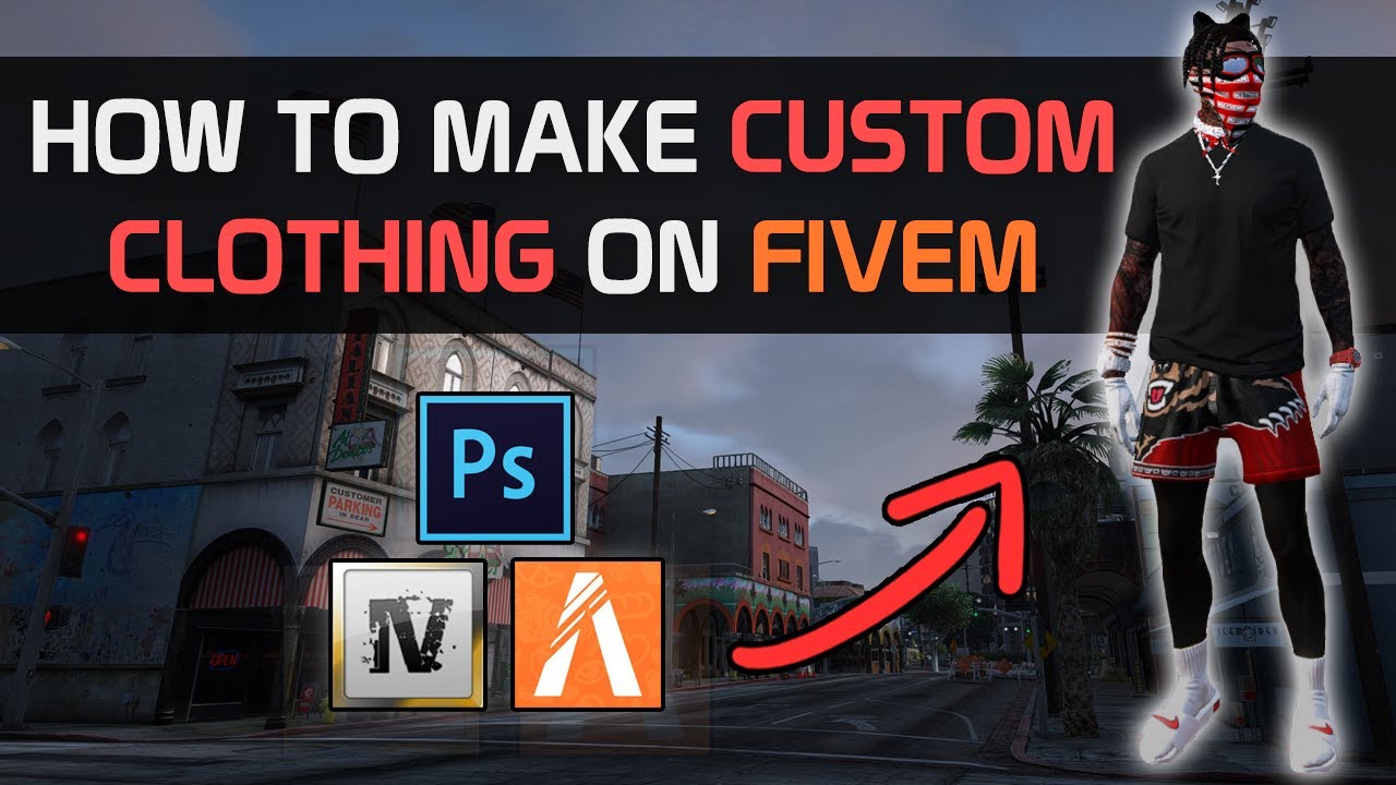 How To Make/Stream Custom Clothing | FiveM | Quick and Easy (2023)