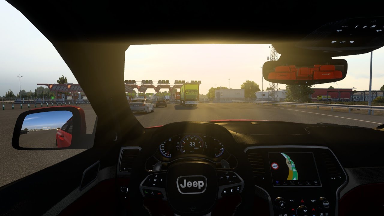 2018 Jeep Grand Cherokee SRT Trackhawk WK  Steering Wheel | Gameplay