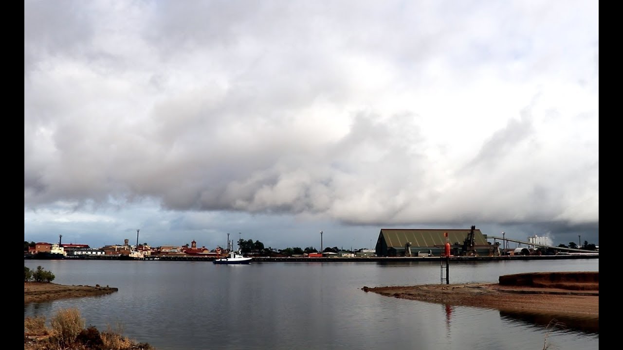 Port Pirie Harbour time lapse
