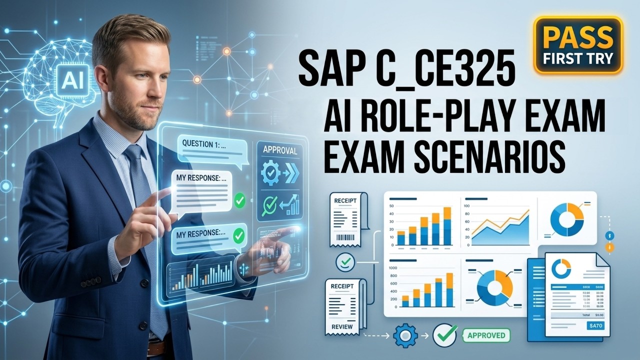 SAP C_CE325 Exam Questions 2026 | AI Role-Play Scenarios | SAP Concur Expense Professional Edition