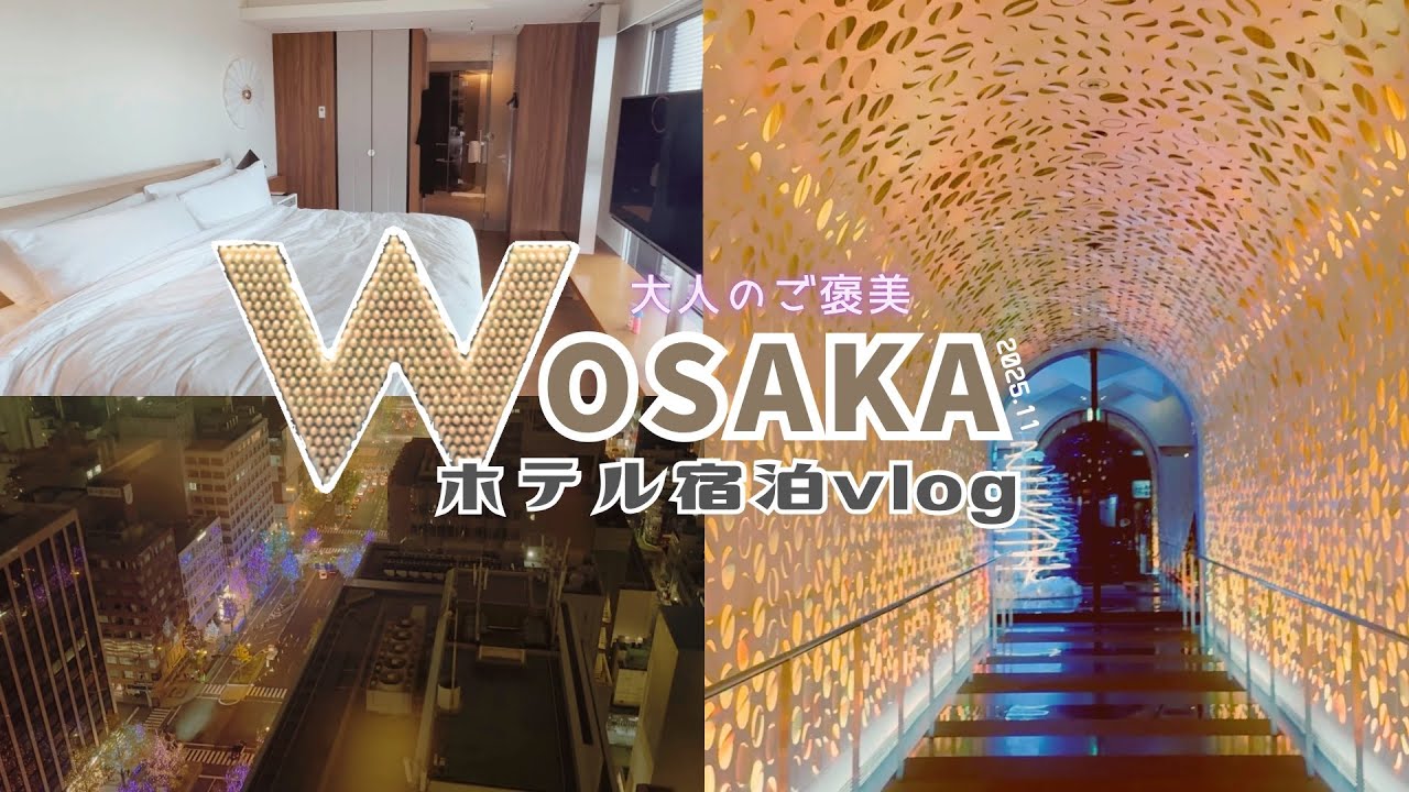 【ホテル宿泊】Wホテルに宿泊してみたら王様気分になれました / 平日の贅沢ひとり旅 / ミッフィーちゃんにも会いました