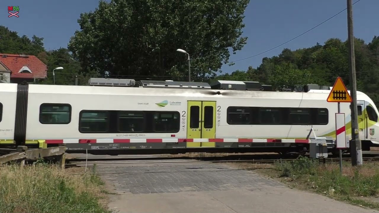 Przejazd kolejowy Gorzów Wlkp.-Wawrów #1 (PL) - 9.7.2023 / Železniční přejezd / Railroad crossing