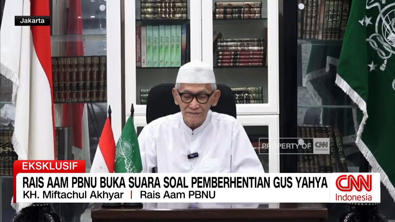 Rais Aam PBNU Buka Suara Soal Pemberhentian Ketum PBNU