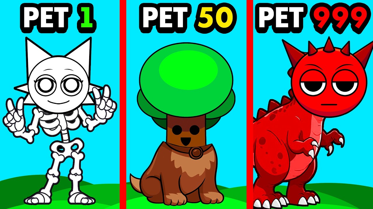 Upgrading My PET SPRUNKI
