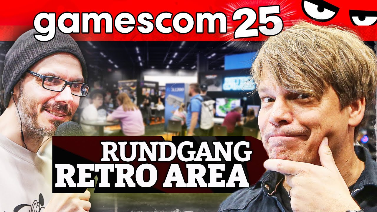 Wir zeigen, was FRÜHER ALLES BESSER WAR! Rundgang Retro Area | gamescom 2025