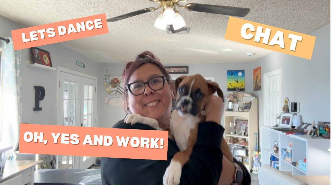 A Little Chatting, A Little Dancing and Some Working!