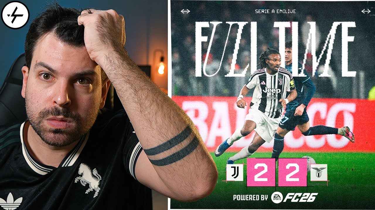 JUVENTUS LAZIO 2-2 | SONO IMBUFALITO, È SUCCESSO DI NUOVO! COSA DEVE FARE SPALLETTI PIÚ DI COSì?