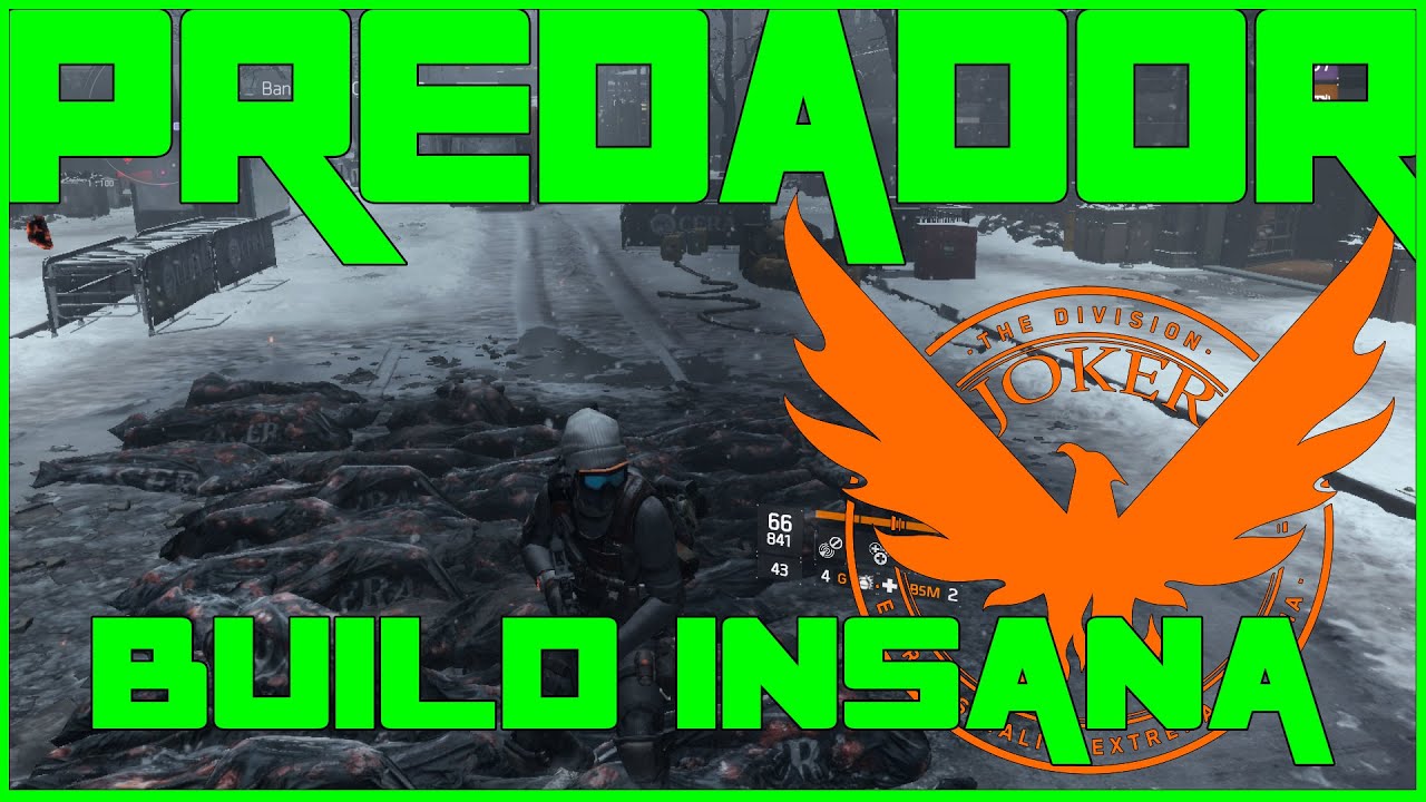 BUILD PREDADOR CONFIDENCIAL, A BUILD MAIS APELONA DO THE DIVISION 1, SANGRAMENTO INSANO NOS INIMIGOS
