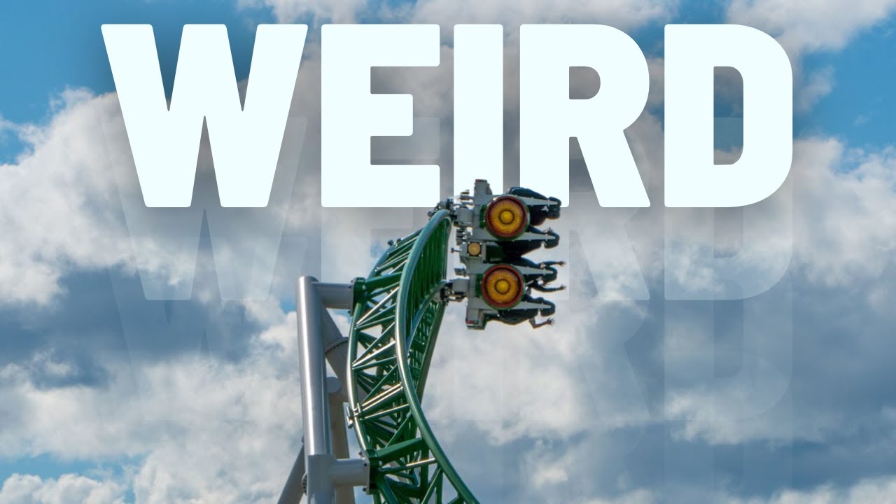The WEIRDEST Roller Coasters In The World 4