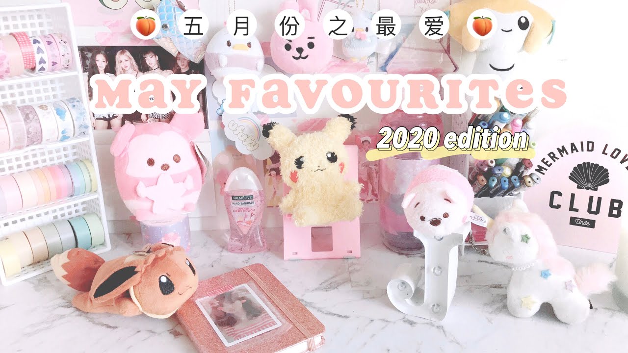 *₊˚꒰ MAY FAVOURITES 2020┆五月份最爱 🍑：STATIONERY • JOURNALS • etc ꒱ ₊˚