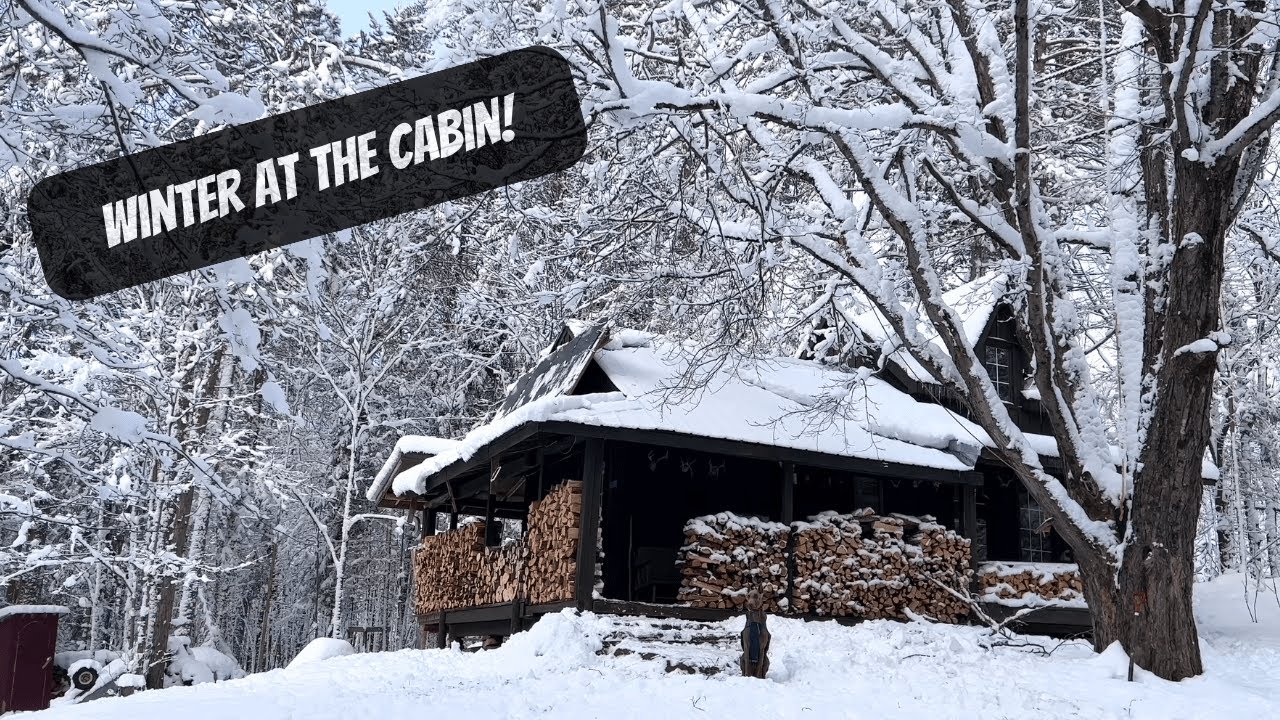 Winter At The Cabin | Maple Syrup Season