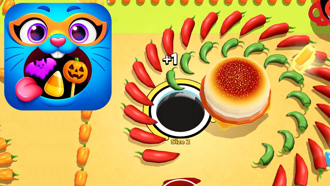 All in Hole: Black Hole Game - Gameplay Part 5 (iOS, Android)