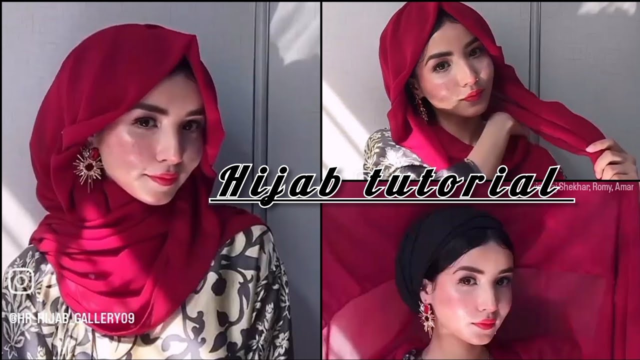 comfortable ✨🧕 layered wedding Hijab Tutorial | Full Coverage hijab styles