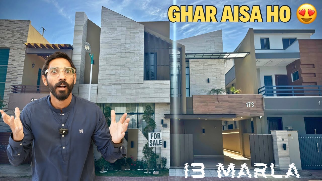 13 Marla Designer Luxury House For Sale in Bahria islamabad