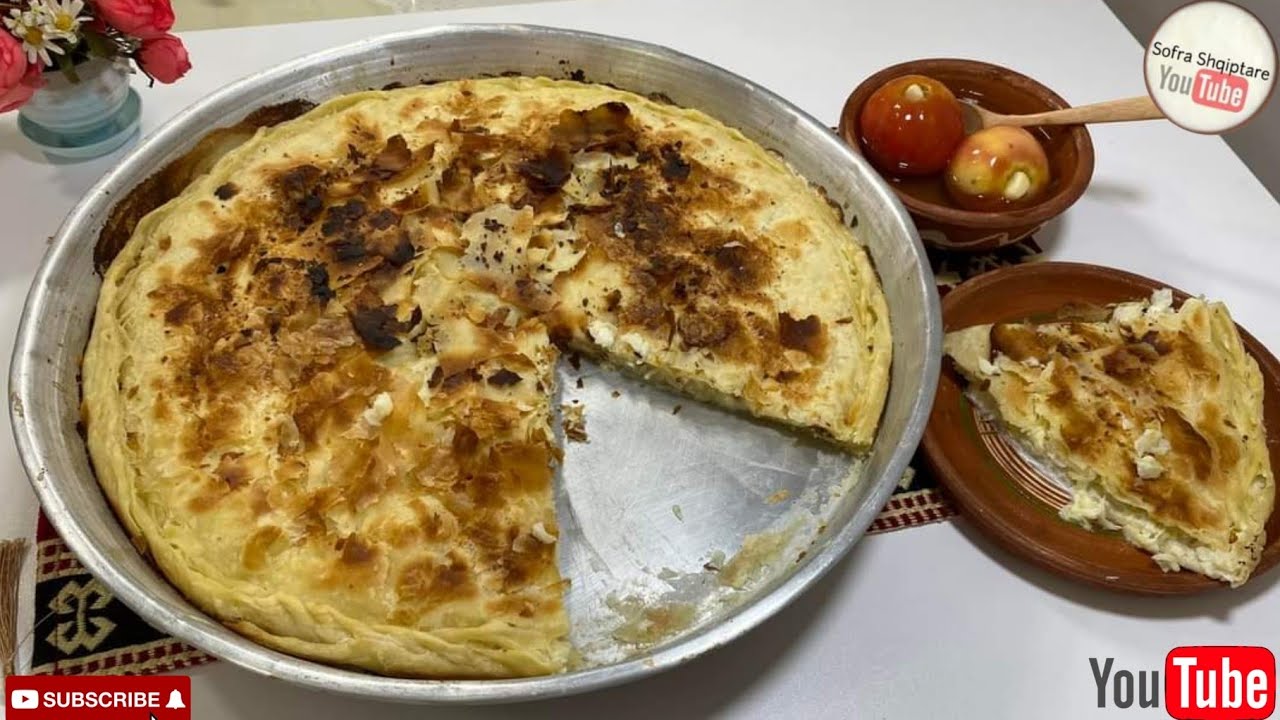 Resenik Tradicionale Shqiptare - Pite me Laker te bardhe @sofrashqiptare