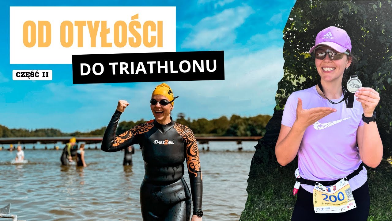 MÓJ PIERWSZY START W TRIATHLONIE 💪 część II