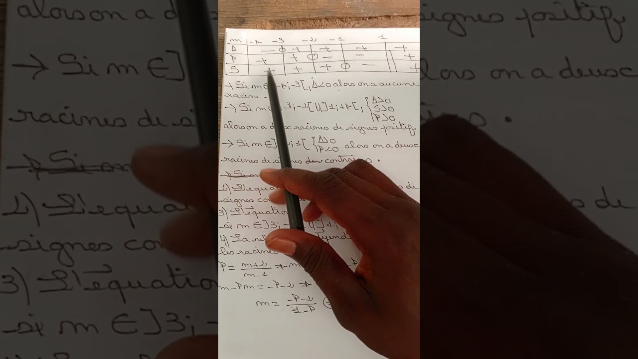 Équations Paramétriques 2nde S