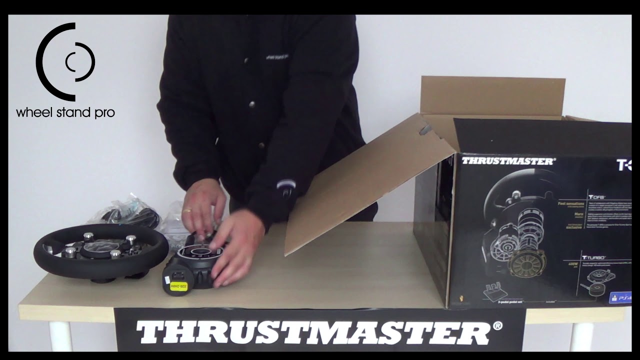 Wheel Stand Pro Unboxing - Thrustmaster T-GT