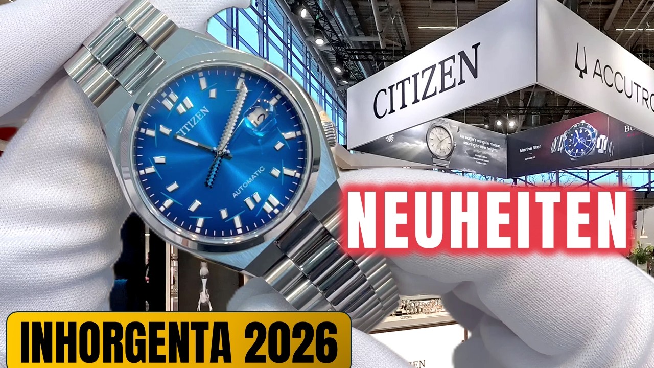 Die HIGHLIGHTS der Inhorgenta 2026 - Größte UHREN-Fachmesse Europas