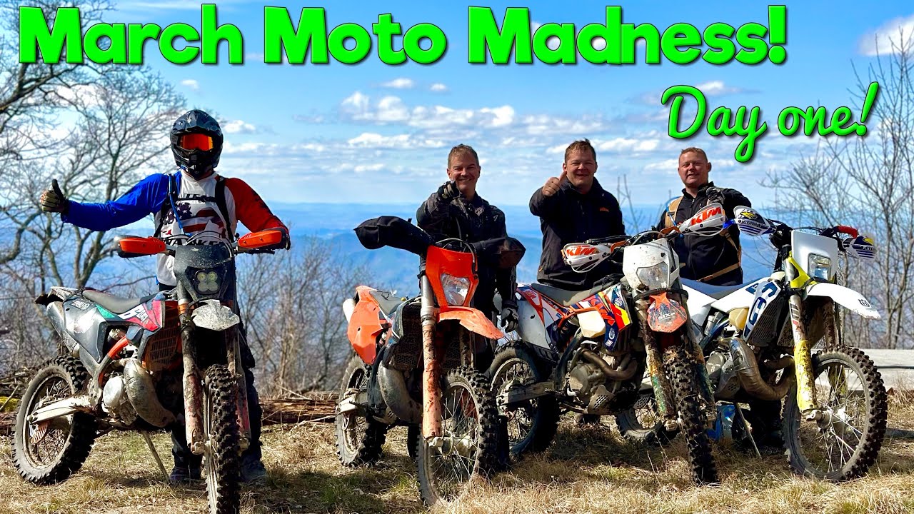March Moto Madness 2023 , day one!