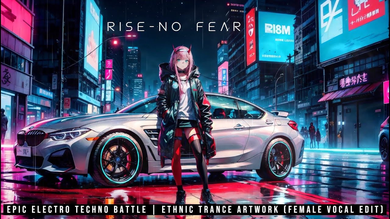 Rise — No Fear, No Fall | Dark Epic Electronic Techno & Ethnic Trance Artwork (Female Vocal Edit)