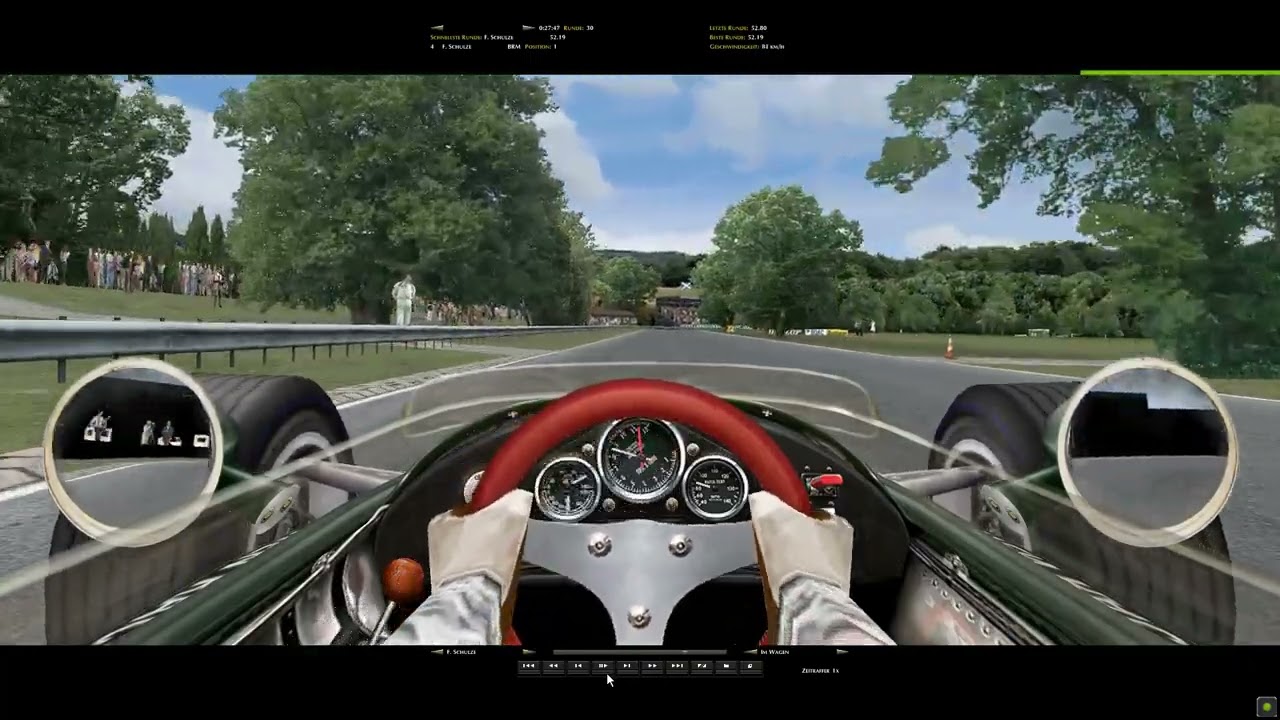 Grand Prix Legends (GPL) - Ingliston Circuit, UK (Scotland)