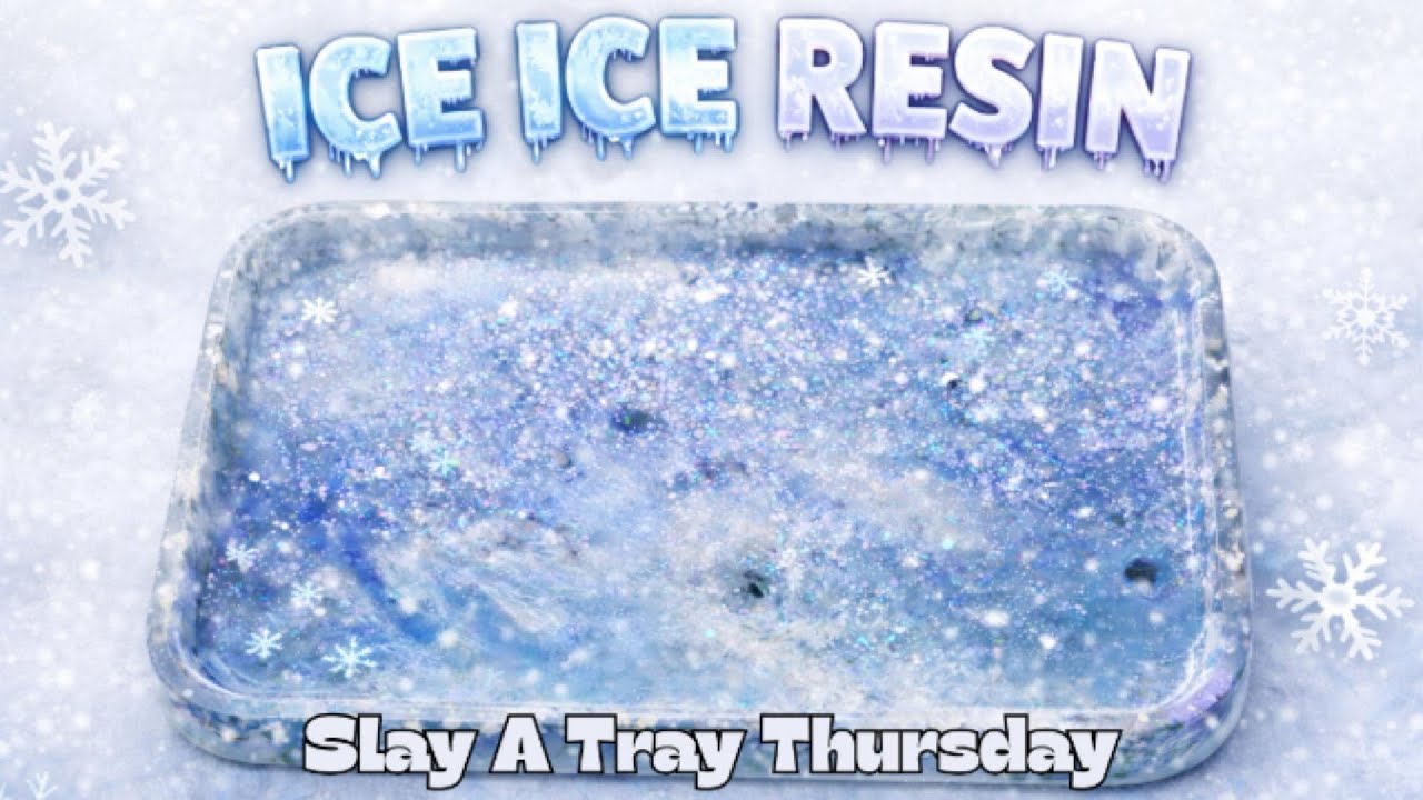 Frosted Resin Tray Tutorial | Does It Look Like Ice?