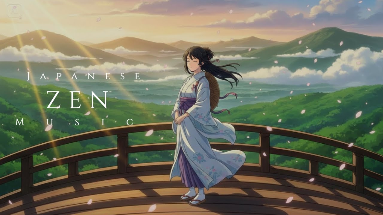 Japanese Zen Music – 日本の禅音楽 – Serene Heart, Mindful Relaxation & Inner Peace