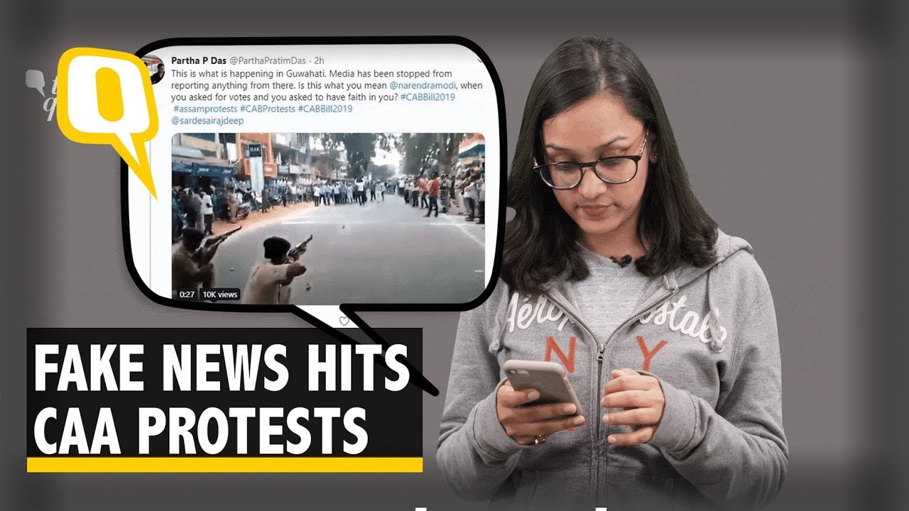 Here&rsquo;s Your Round-Up of All the Fake News Around CAA Protests | The Quint