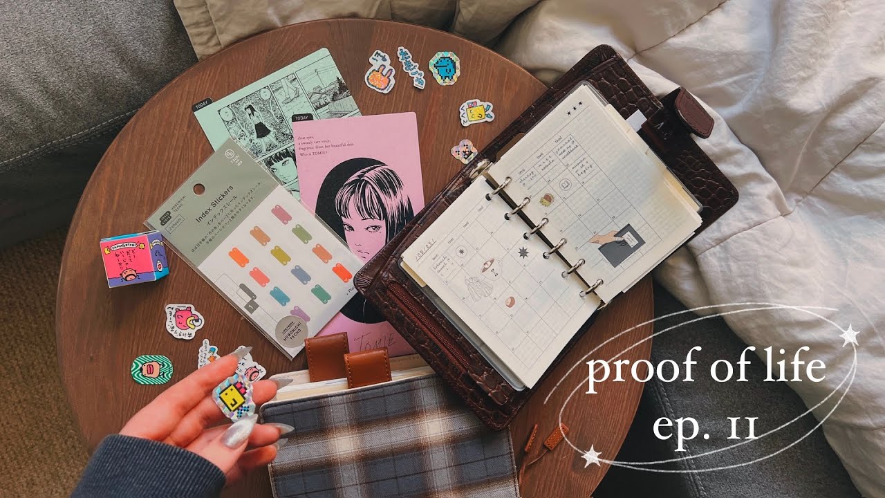 proof of life | ep. 11 ✸ hobonichi 2026 haul, small updates