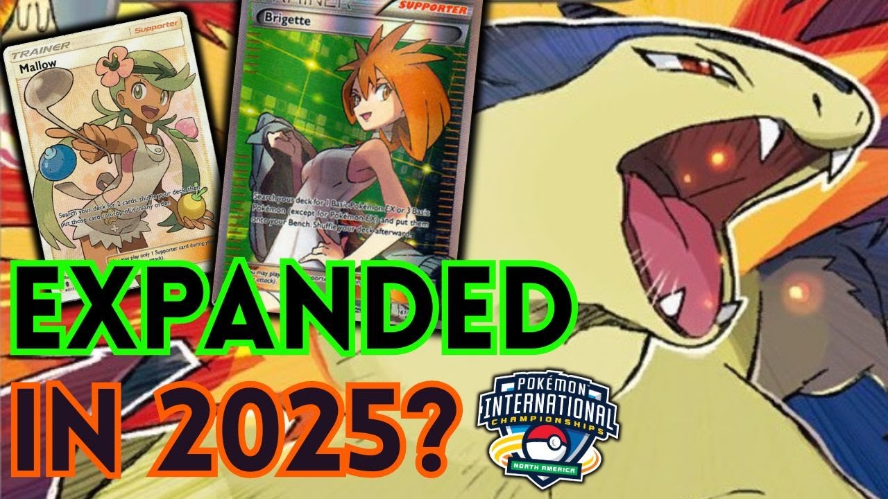 Pokemon TCG Expanded Format in 2025? Typhlosion NAIC Deck List Updated for Destined Rivals!