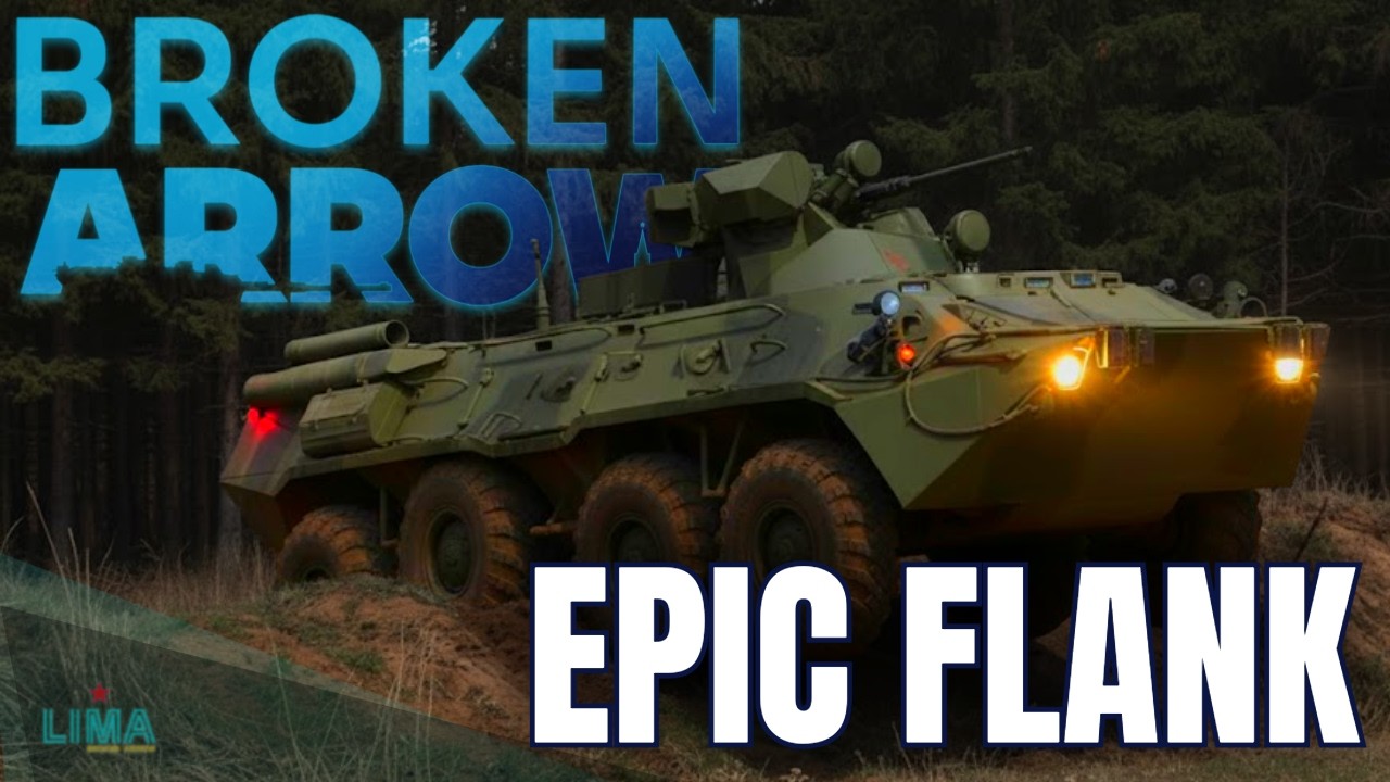 SAS Inspired - Epic Flank Adventures // Broken Arrow Gameplay Commentary 4k